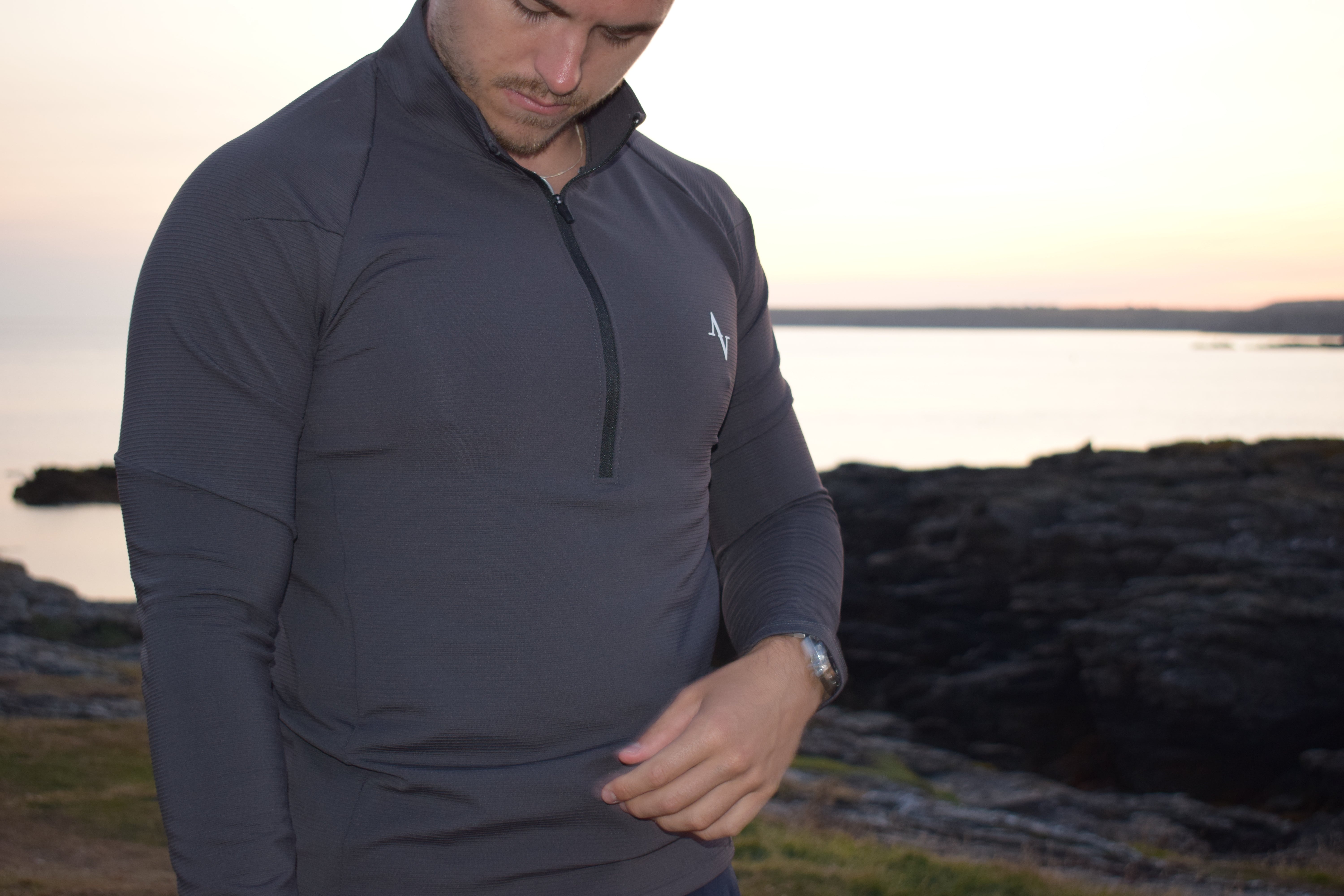 Unisex Performance Half Zip Jacket