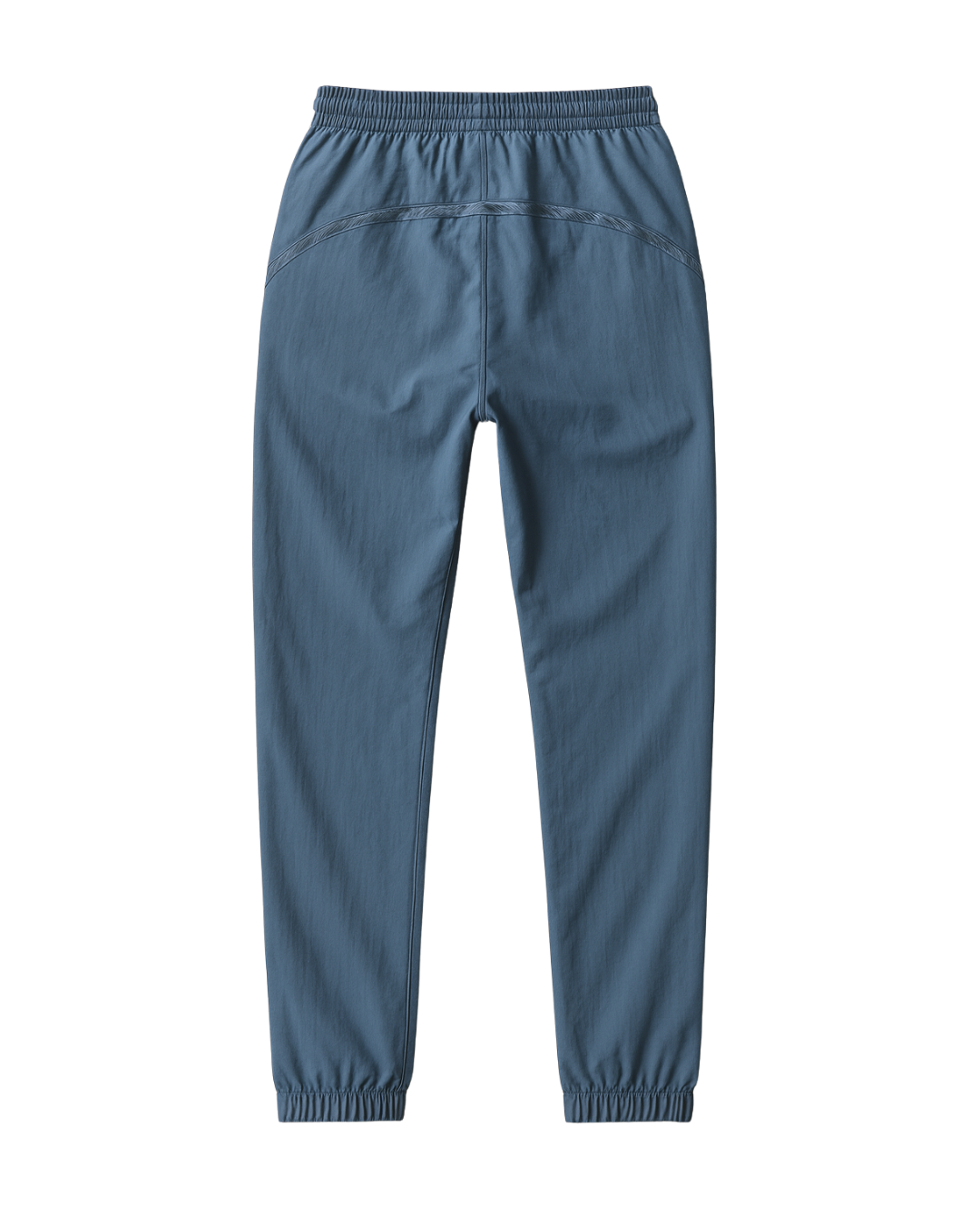 Blue pants on a white background