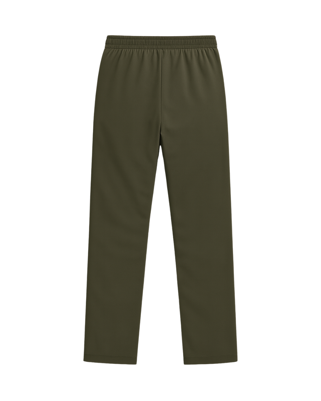 Green pants on a white background